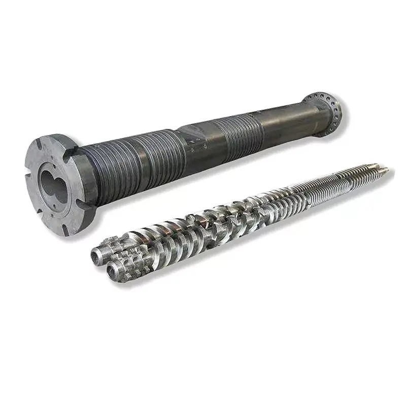 PVC Pipe Parallell Skruv Fat PVC Pipe Parallell Skruv Fat