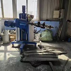 Mini enkelskruvextruder