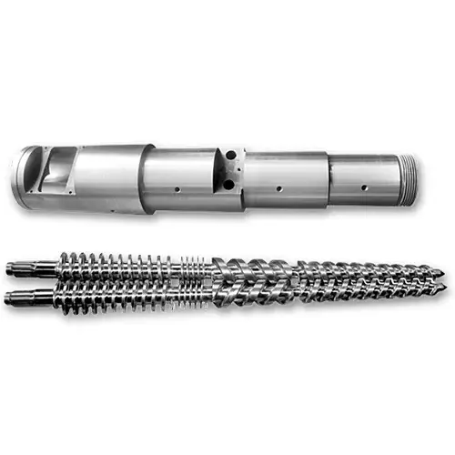 Konisk Twin Screw Barrel i PVC-profil Konisk Twin Screw Barrel i PVC-profil